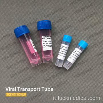 Kit di trasporto microbiologico VTM reagente di test Covid